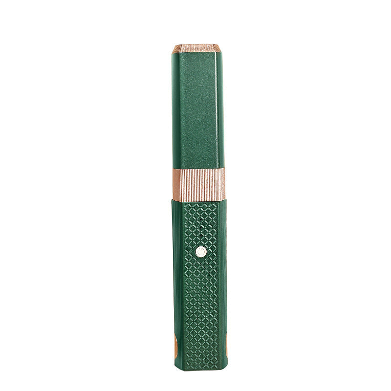Portable straight and curling dual-use curling artifact cross-border hair straightening comb and curling iron splint that does not hurt the hair and buckles bangs straightening iron