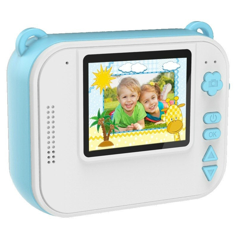 Kids Instant Print Camera | 2.4" IPS HD Screen Polaroid Camera Toy | Built-in Thermal Printer & 2MP Photo Shoots | Creative Gift for Children