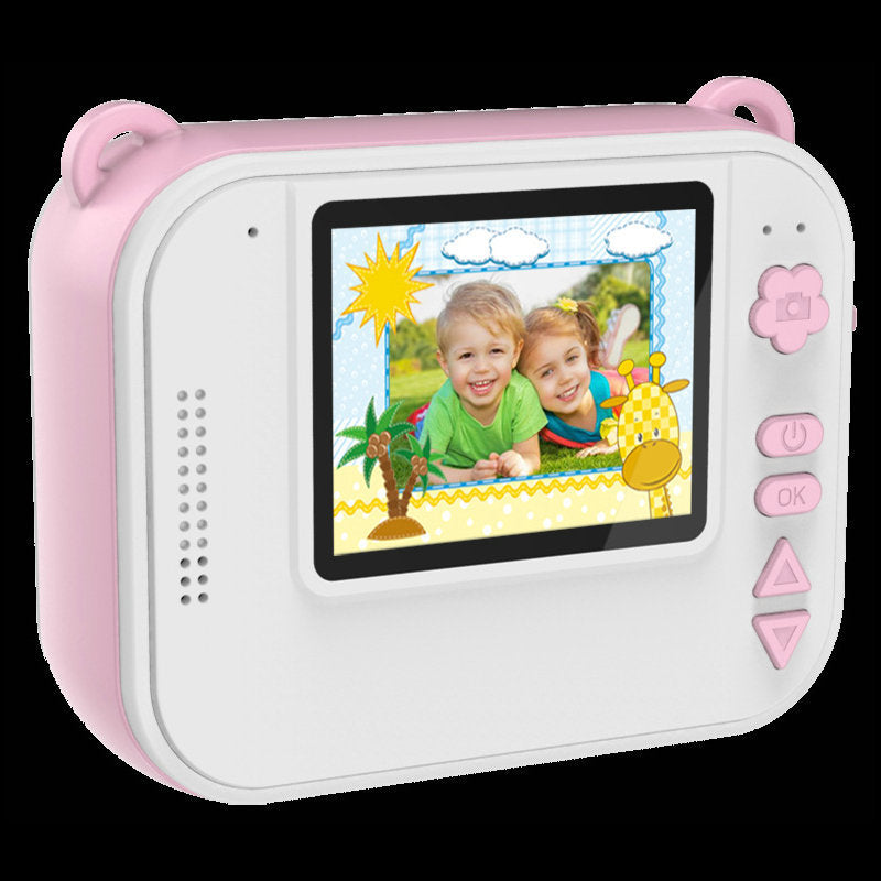 Kids Instant Print Camera | 2.4" IPS HD Screen Polaroid Camera Toy | Built-in Thermal Printer & 2MP Photo Shoots | Creative Gift for Children