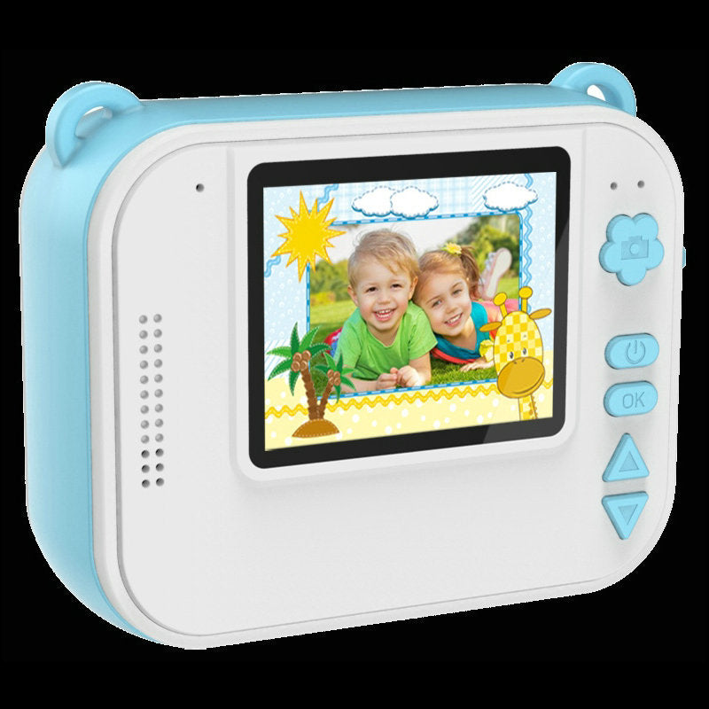 Kids Instant Print Camera | 2.4" IPS HD Screen Polaroid Camera Toy | Built-in Thermal Printer & 2MP Photo Shoots | Creative Gift for Children