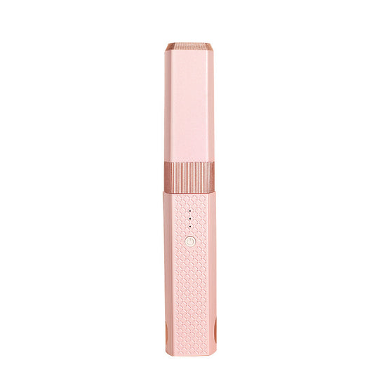 Portable straight and curling dual-use curling artifact cross-border hair straightening comb and curling iron splint that does not hurt the hair and buckles bangs straightening iron