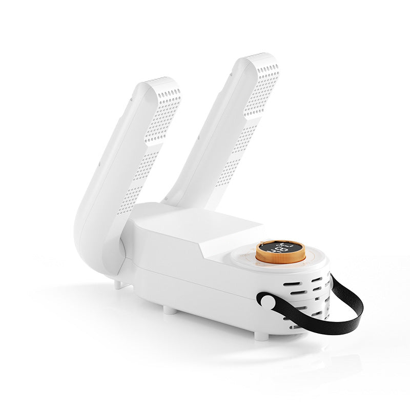 3-in1 Rapid Shoe Dryer & Warmer | Portable Electric Footwear Dehumidifier with Antibacterial UV Light & Smart Timer