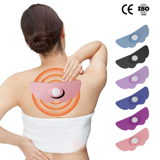 Smart TENS Therapy Relief Patch | Wearable Mini Massager for Menstrual Cramps, Neck, Shoulder & Back Pain | Digital Physiotherapy Pulse Massage | Rechargeable