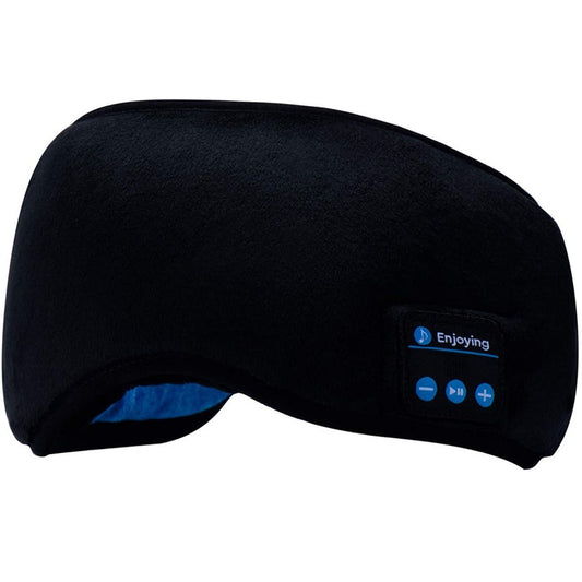 Bluetooth 5.0 Sleep Eye Mask | Wireless Music & Sleep Aid Mask | Smart Shading for Travel & Nap | Built-in Stereo Speakers