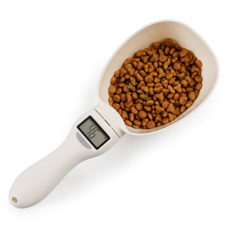 Pet Food Weighing Spoon – Accurate Electronic Scale for Cats & Dogs