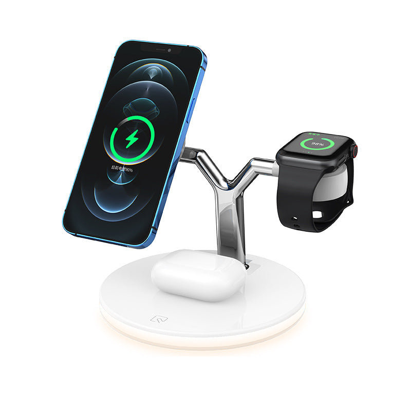 New MagSafe Wireless Charger 25W 3-in-1 Magnetic Wireless Charger Patent Source Factory