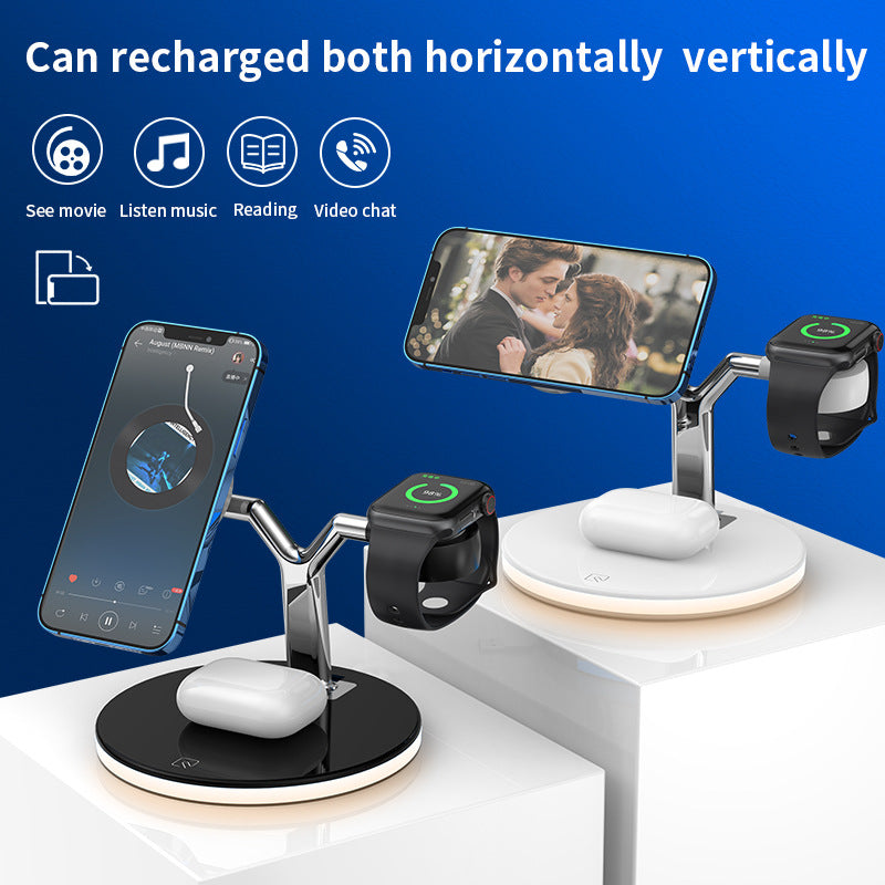 New MagSafe Wireless Charger 25W 3-in-1 Magnetic Wireless Charger Patent Source Factory
