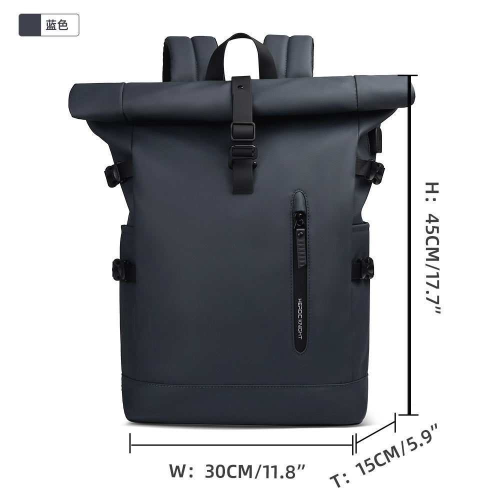 Cross-border new backpack men's leisure trend outdoor travel personality computer backpack wholesale Guangzhou luggage customization