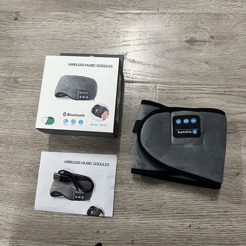 Bluetooth 5.0 Sleep Eye Mask | Wireless Music & Sleep Aid Mask | Smart Shading for Travel & Nap | Built-in Stereo Speakers