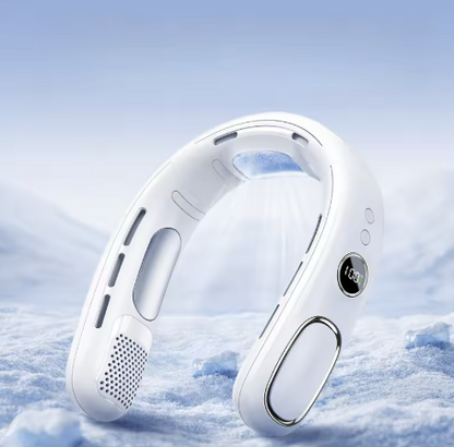 AeroChill Pro | Wearable Semiconductor Neck Air Conditioner IceBreeze 360° Wearable Neck AC Instant Ice Cooling Fan