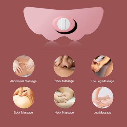 Smart TENS Therapy Relief Patch | Wearable Mini Massager for Menstrual Cramps, Neck, Shoulder & Back Pain | Digital Physiotherapy Pulse Massage | Rechargeable