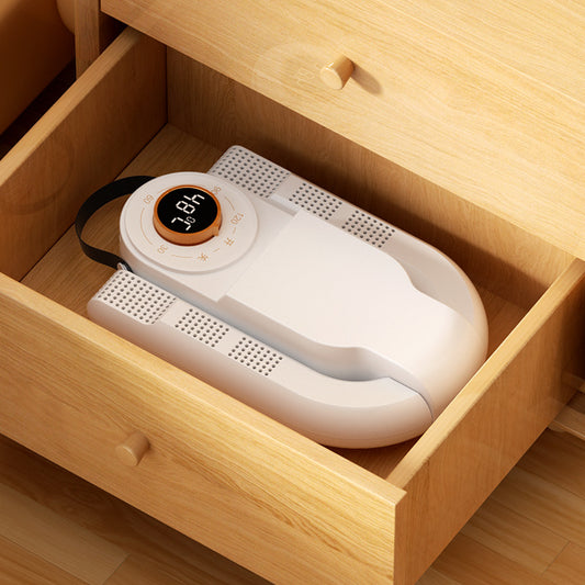 3-in1 Rapid Shoe Dryer & Warmer | Portable Electric Footwear Dehumidifier with Antibacterial UV Light & Smart Timer