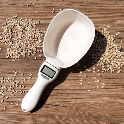 Pet Food Weighing Spoon – Accurate Electronic Scale for Cats & Dogs