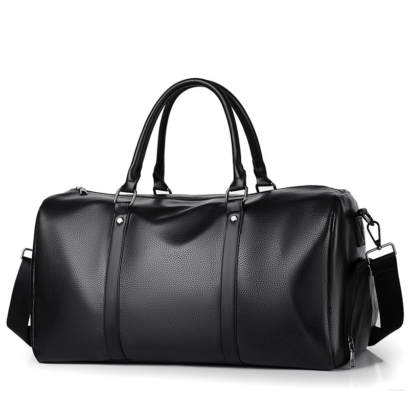2025 new PU fitness sports bag men's and women's luggage travel bag large capacity single shoulder crossbody hand luggage bag