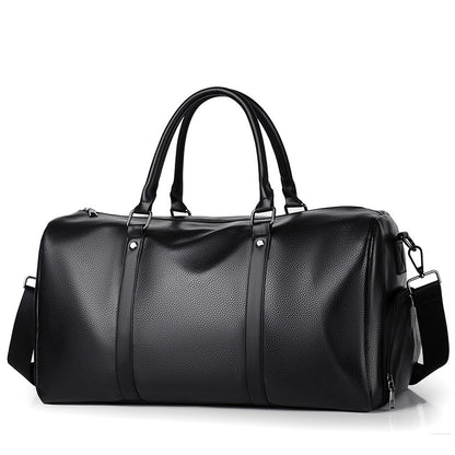 2025 new PU fitness sports bag men's and women's luggage travel bag large capacity single shoulder crossbody hand luggage bag