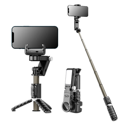 Tuoqi mobile phone gimbal stabilizer Q18 selfie stick Bluetooth anti-shake follow-up bracket retractable live broadcast tripod