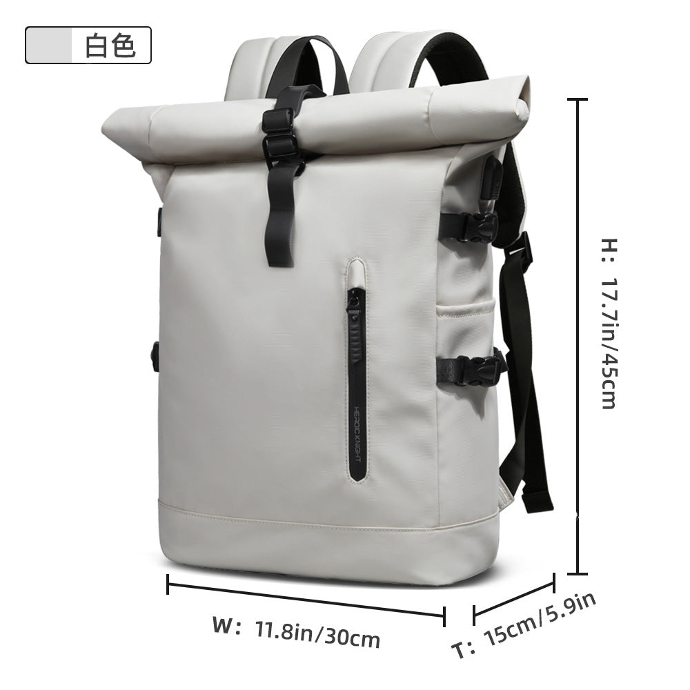 Cross-border new backpack men's leisure trend outdoor travel personality computer backpack wholesale Guangzhou luggage customization