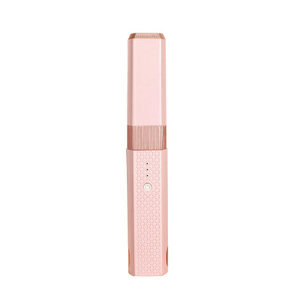 Portable straight and curling dual-use curling artifact cross-border hair straightening comb and curling iron splint that does not hurt the hair and buckles bangs straightening iron
