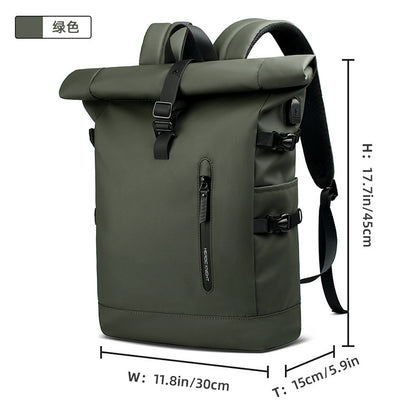 Cross-border new backpack men's leisure trend outdoor travel personality computer backpack wholesale Guangzhou luggage customization