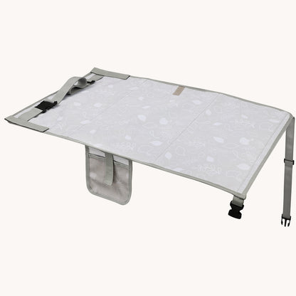 FlyBebe Airplane Travel Bed for Toddlers – Portable Children's Flight Hammock, Leg Rest Extension Pad for Economy Class, Airplane Travel Essentials (Up to 30kg, 76x44.5cm)