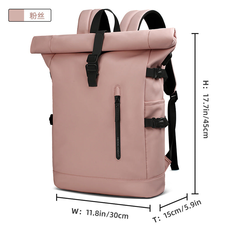 Cross-border new backpack men's leisure trend outdoor travel personality computer backpack wholesale Guangzhou luggage customization