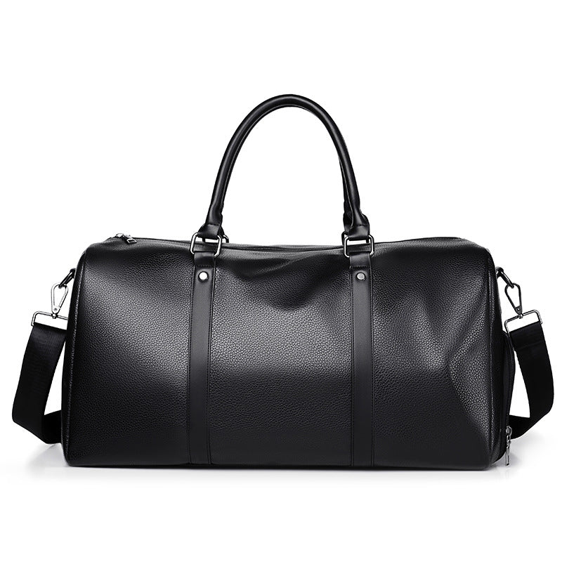 2025 new PU fitness sports bag men's and women's luggage travel bag large capacity single shoulder crossbody hand luggage bag