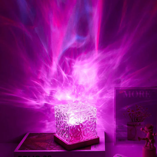 Water Ripple Lamp in use