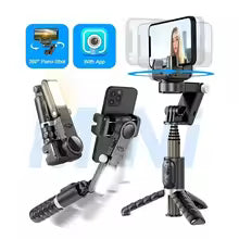 Tuoqi mobile phone gimbal stabilizer Q18 selfie stick Bluetooth anti-shake follow-up bracket retractable live broadcast tripod