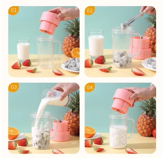 Portable Crusher Juicer Cup