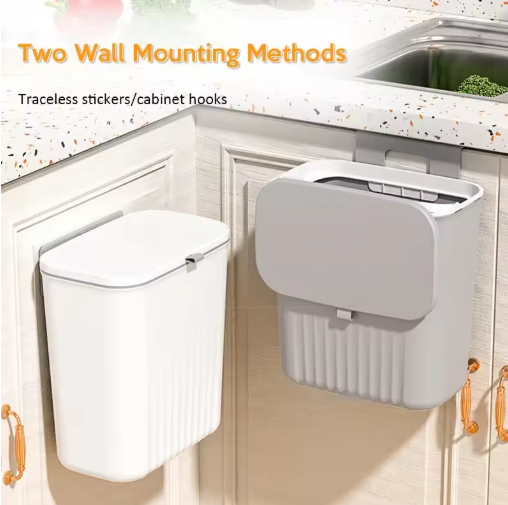 Wall-mounted Trash Bin