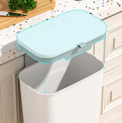 Wall-mounted Trash Bin